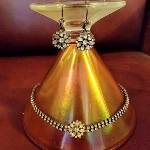 Vintage Choker with matching earrings